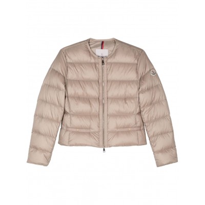 Moncler Laurine Quilted Puffer Jacket Neutrals MCS28725