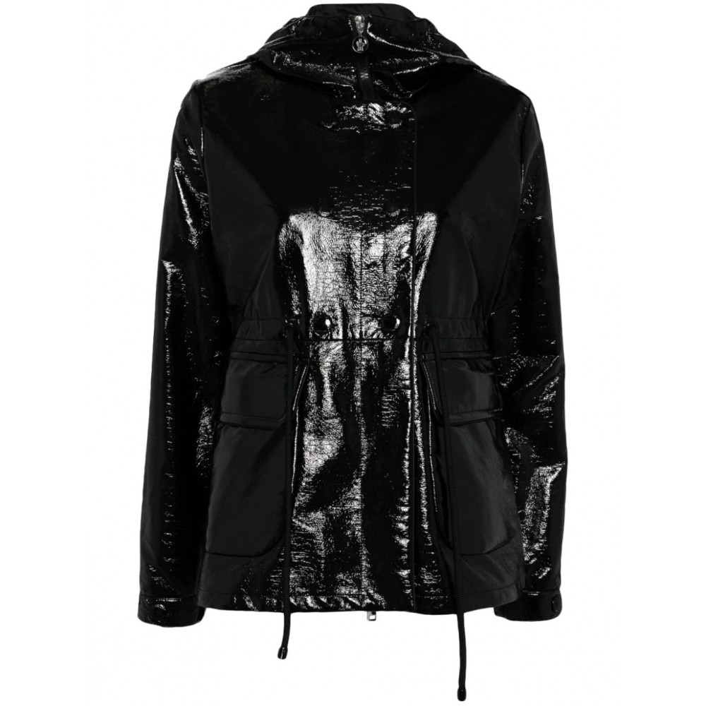 Moncler Agnou Parka Coat Black MCS28027