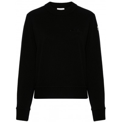 Moncler bead-logo Sweater Black MCS28184