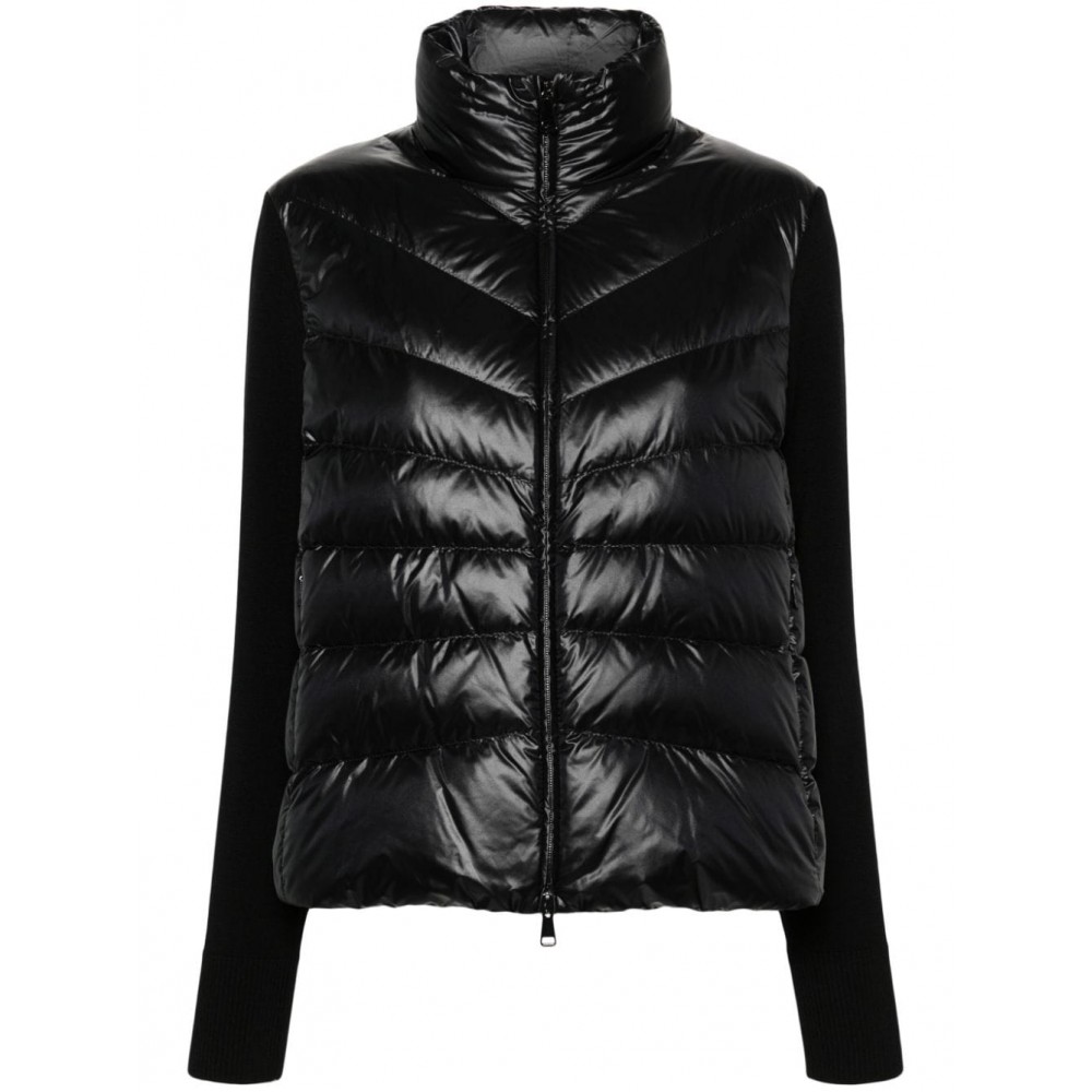 Moncler logo-applique Jacket Black MCS28809