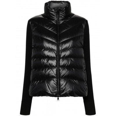 Moncler logo-applique Jacket Black MCS28809