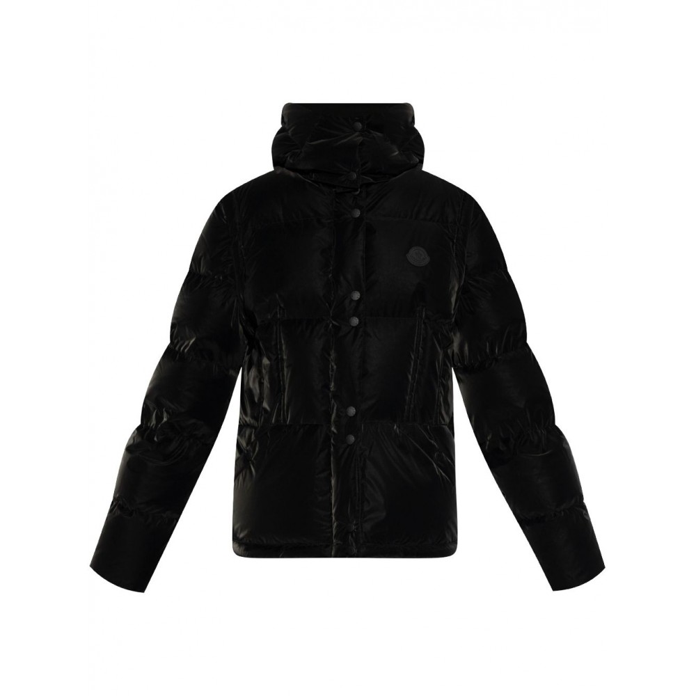 Moncler logo-patch Padded Jacket Black MCS29017