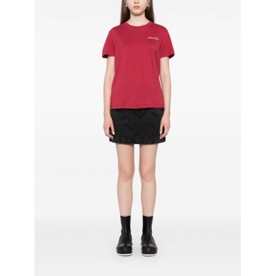 Moncler Beaded Logo T-shirt Red MCS28181