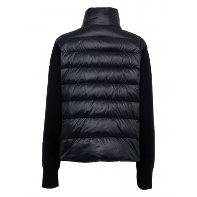 Moncler Panelled zip-up Padded Jacket Blue MCS29380