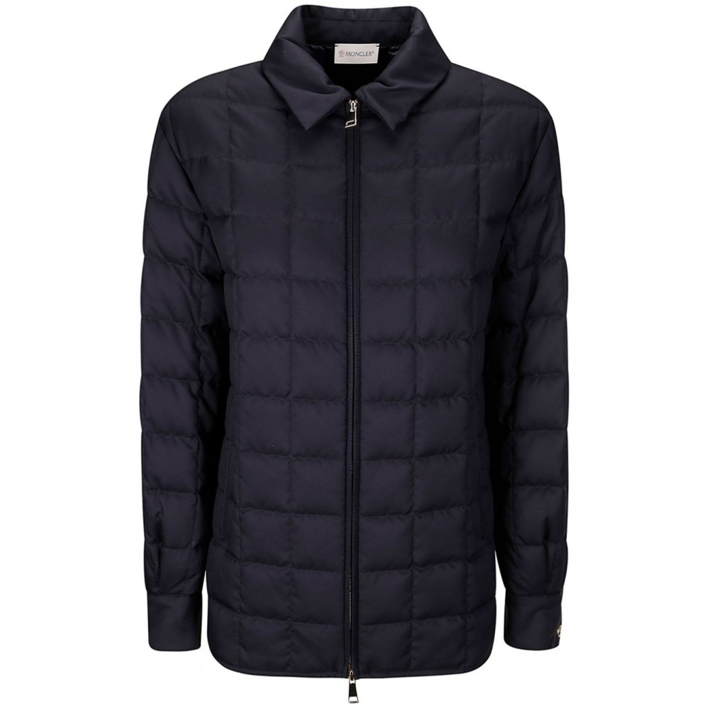 Moncler Quilted Puffer Jacket Blue MCS29428