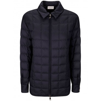 Moncler Quilted Puffer Jacket Blue MCS29428