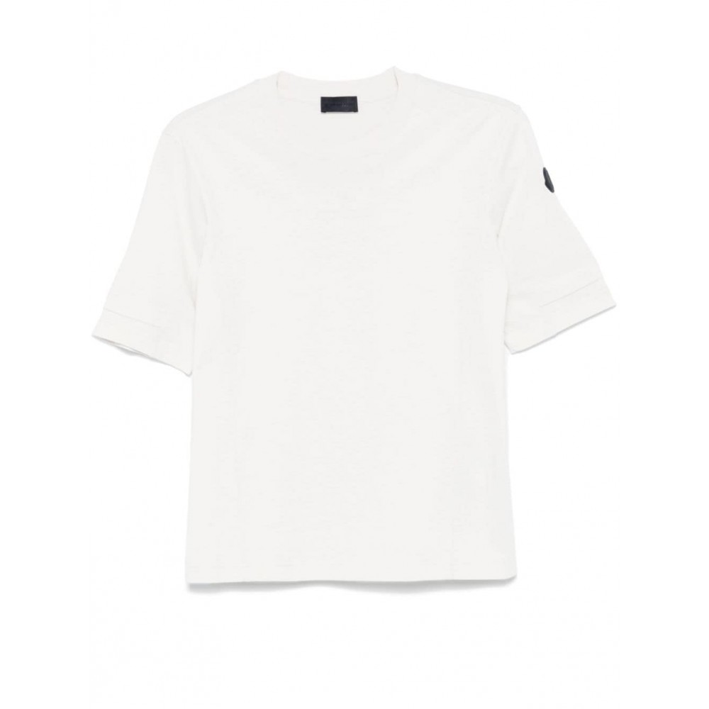 Moncler logo-print T-shirt White MCS29168