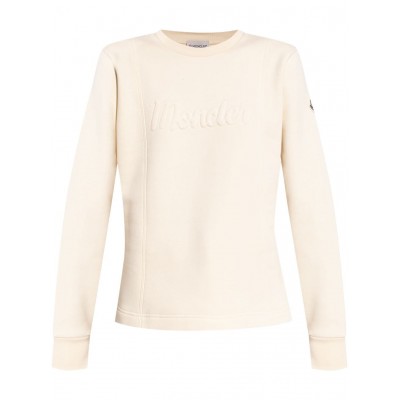 Moncler logo-patch Sweatshirt Neutrals MCS29060