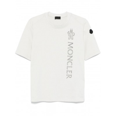 Moncler logo-applique T-shirt White MCS28844