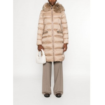 Moncler Boedic Puffer Coat Neutrals MCS28223