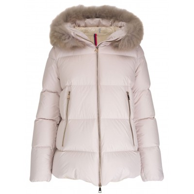 Moncler Laichefur Short Down Jacket Neutrals MCS28704