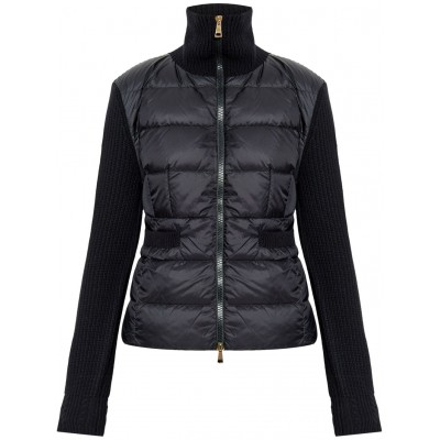 Moncler Zipped Cardigan Black MCS29653