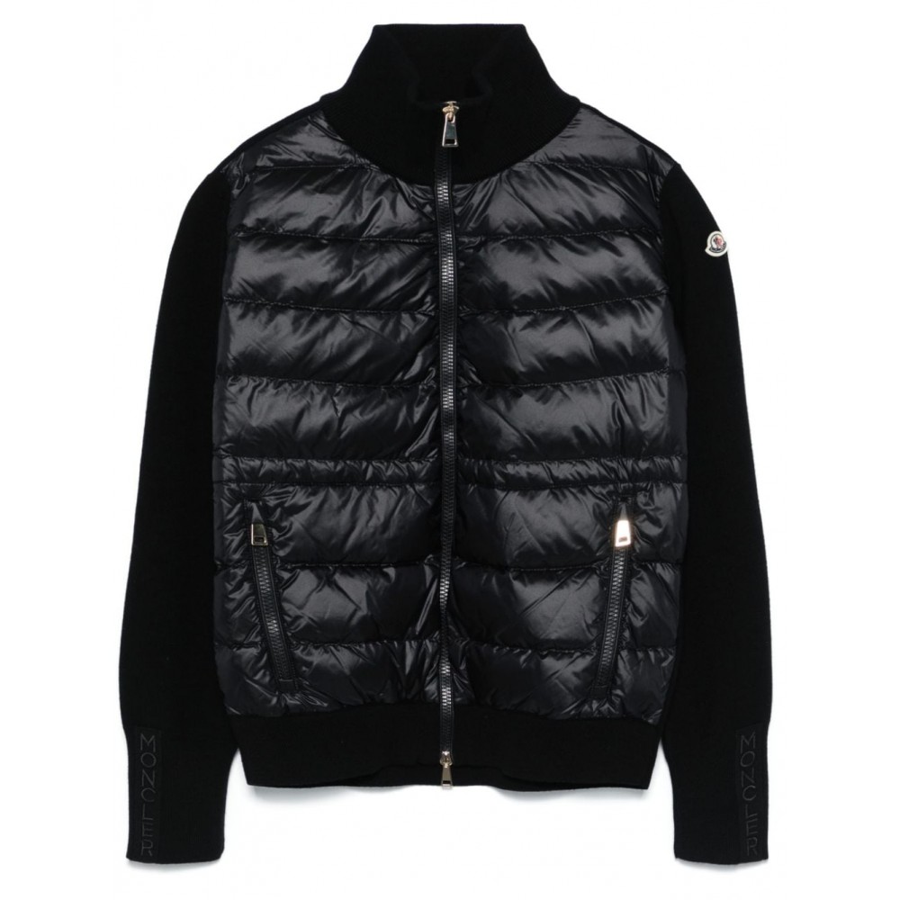 Moncler Panelled Jacket Black MCS29365