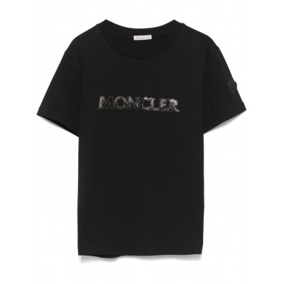 Moncler crystal-embellished T-shirt Black MCS28365