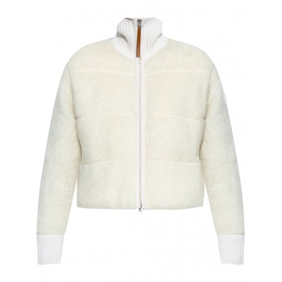 Moncler zip-up Puffer Jacket Neutrals MCS29666