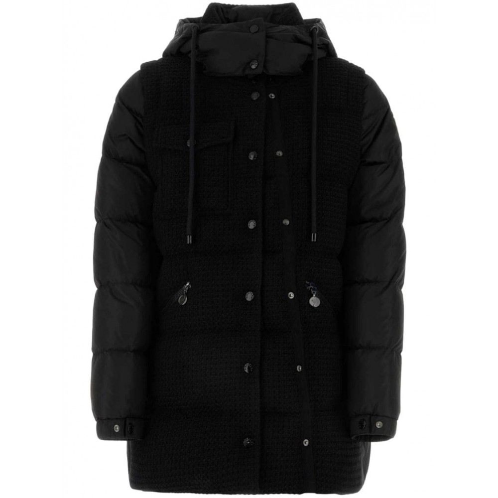 Moncler Artigny Parka Coat Black MCS28126